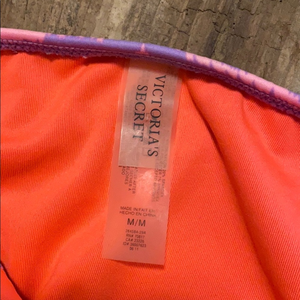 Victoria’s Secret Pink & Purple Striped bikini - Picture 2 of 5